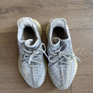 Yeezy 350 V2 Beluga White and Gray Sneakers